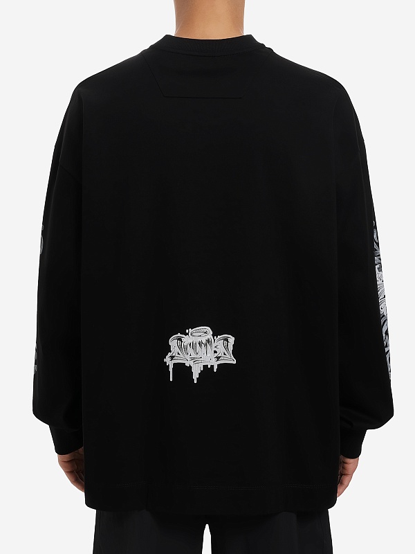 Футболка с длинным рукавом муж Juun.J JC5741P80 Black 5 - 3