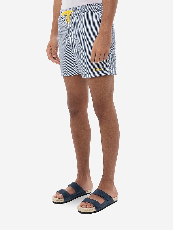 Плавки муж MC2 Saint Barth PATM001 01652H SEERSUCKER STRIPES 61 EMB - 1