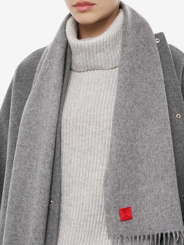 Шарф жен MAX&CO 2626546047200 002 GREY - 4