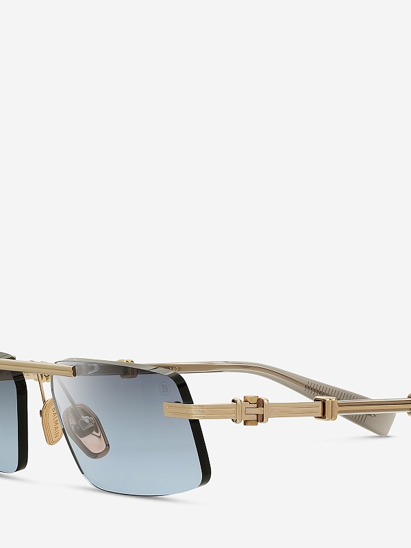 Солнцезащитные очки Balmain PIERRE II BPS-187B-58/GLD-GRY 58 18 140 - 3