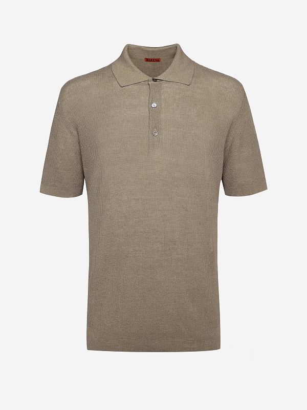 Поло муж Barena Venezia KNU5480 3167 385 Salvia - 0