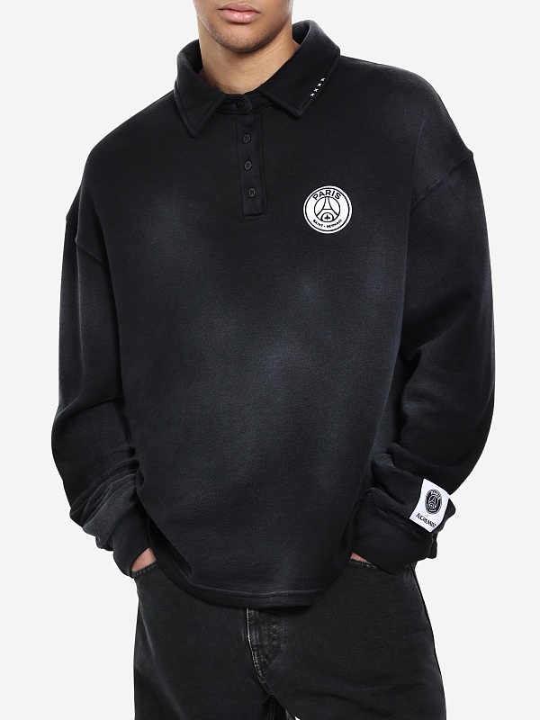 Поло с длинным рукавом муж Alchemist AMFW25MJLSP11.a Jet Black - 3