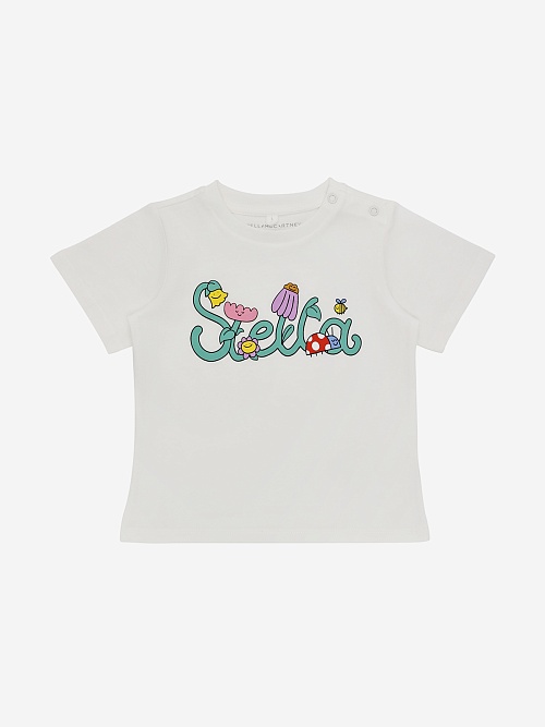 Футболка дев Stella McCartney TY8011 Z0434 101 - 0