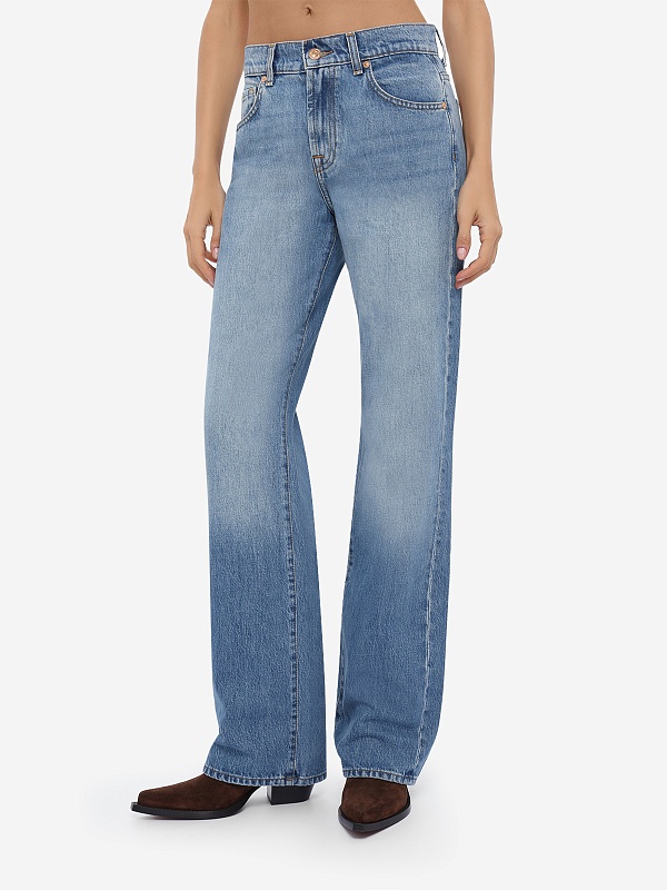 Джинсы жен 7 For All Mankind 7UE60E52 U73NX SKYFROST - 3