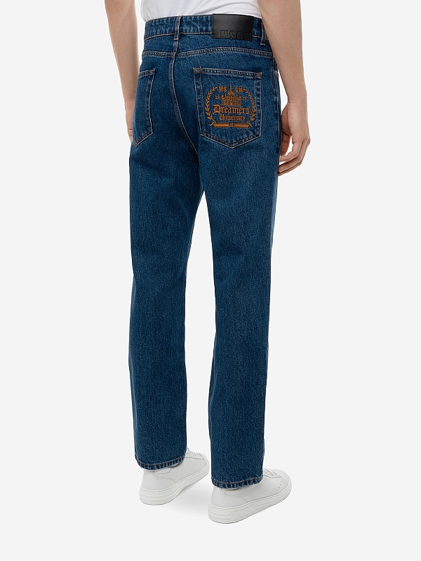 Джинсы муж MSGM 3540MP249L 237593 84 - 4
