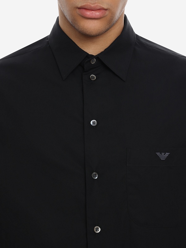 Рубашка муж Emporio Armani EM003893 TE16991 UC001 BLACK BEAUTY - 4