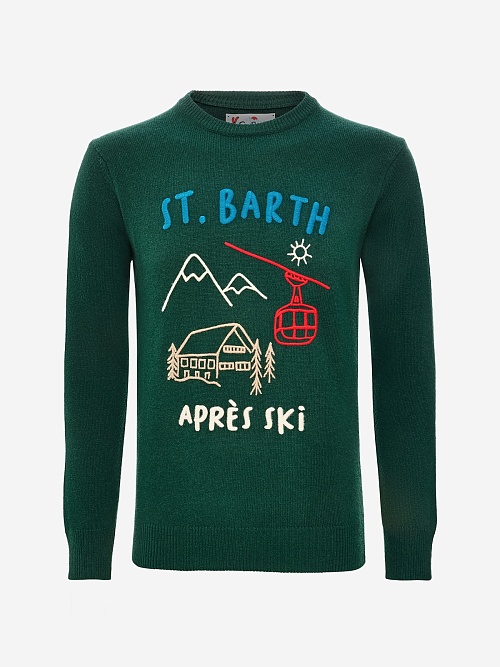 Свитер муж MC2 Saint Barth HER0001 02029I SB APRES DRAW 51 EMB - 0