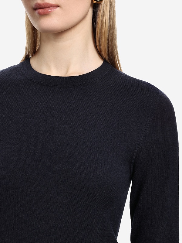 Лонгслив жен Officine Generale W25WTEE200 DARK NAVY - 3