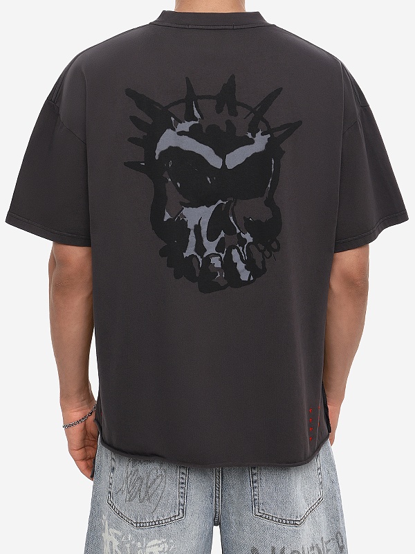 Футболка муж Ksubi MPS26TE024 khaki - 4