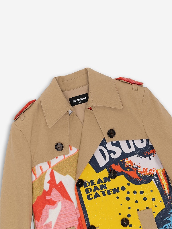 Плащ дев Dsquared2 DQ1904 D0A5L DQ710 - 2