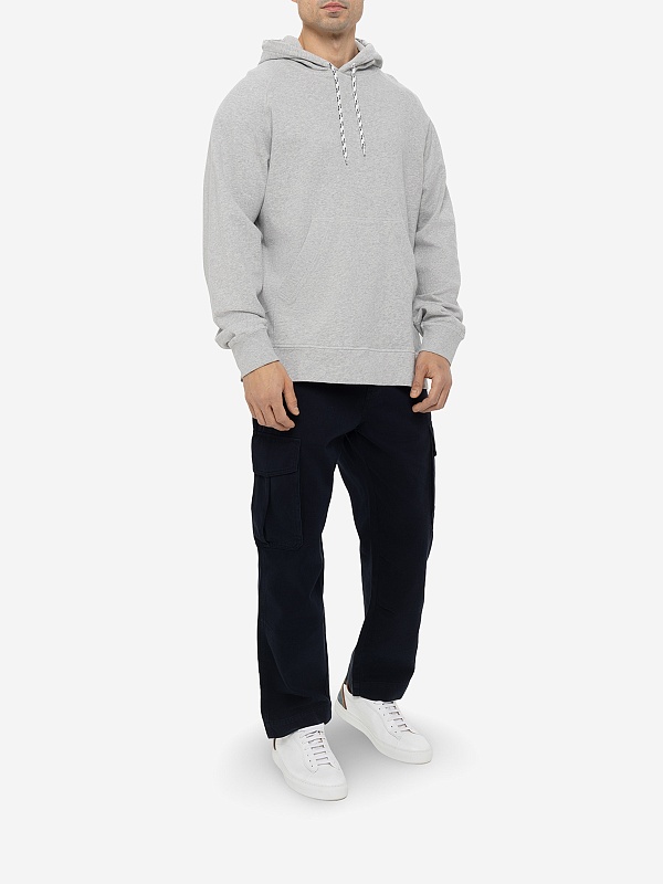 Худи муж Officine Generale S24MSWT250PRE HEATHER GREY - 2