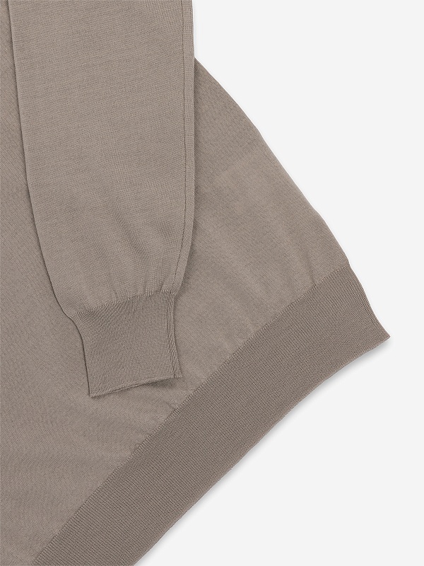 Поло с длинным рукавом муж Filippo De Laurentiis PL1ML LSC18R 920 taupe - 4