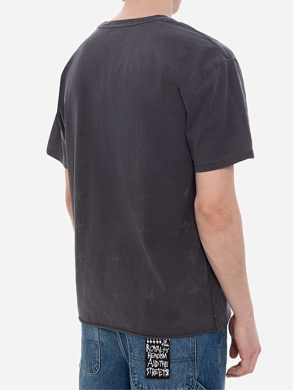 Футболка муж Ksubi MPF24TE046 BLACK - 4