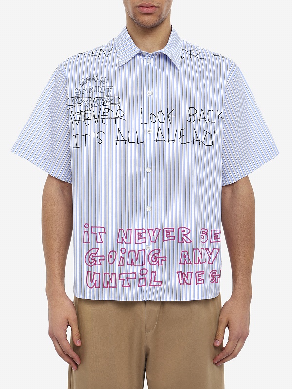 Рубашка муж MSGM 4040ME17X 267055 84 - 4