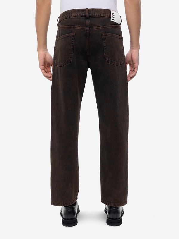Джинсы муж Etudes Studio H25MMTRO571-70 DK BROWN - 3