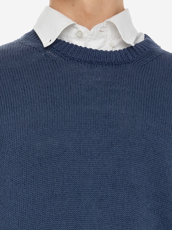 Свитер муж AGNONA PE23P_K105U48_4L0506 B85 INDIGO - 5