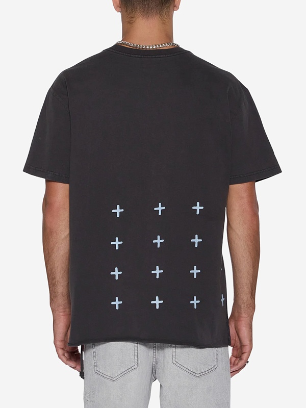 Футболка муж Ksubi MFA25TE005 BLACK - 2