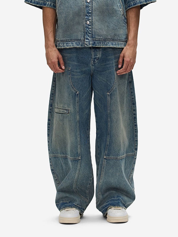 Джинсы муж PURPLE M0022-WOSB226 LT INDIGO - 1