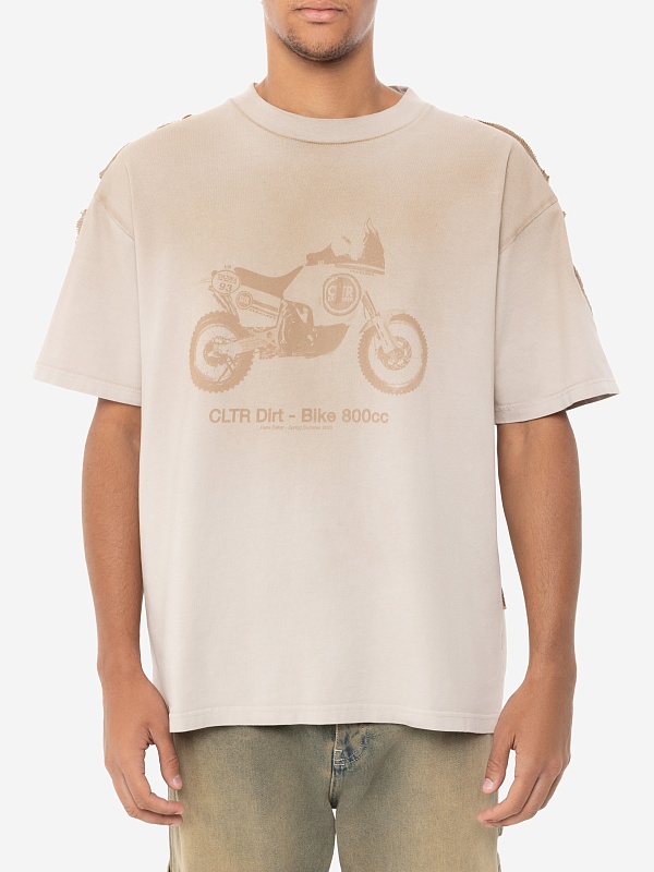 Футболка муж CULTURA S25CULT_A010 DIRTY SAND - 3