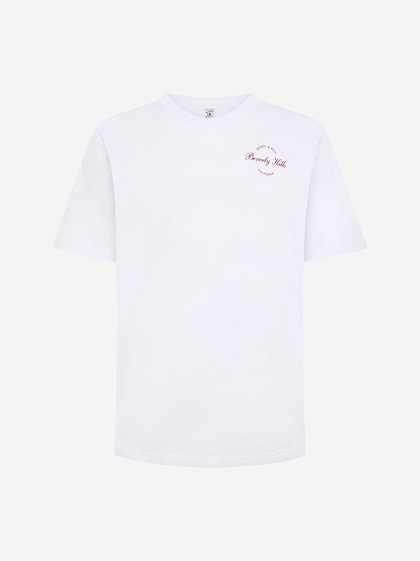 Футболка муж Sporty & Rich TO04364257WH01 White - 0