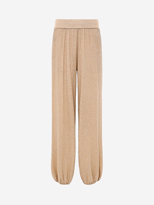 Брюки жен Burka kn26-tr002 Бежевый - 0