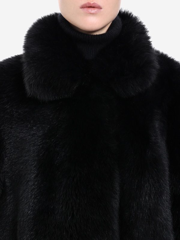 Дубленка жен Burka TG-1413F-80BU Черный - 3