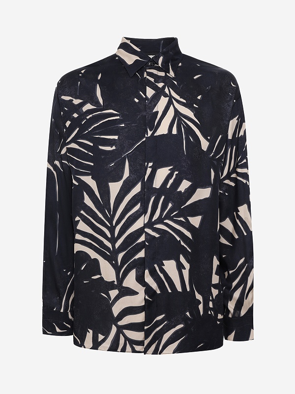 Рубашка муж Emporio Armani EM005762 AF13285 F1047 FOREST FANCY - 0