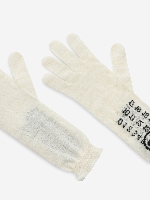 Перчатки жен MM6 S52TS0043 M13135 103 - 2