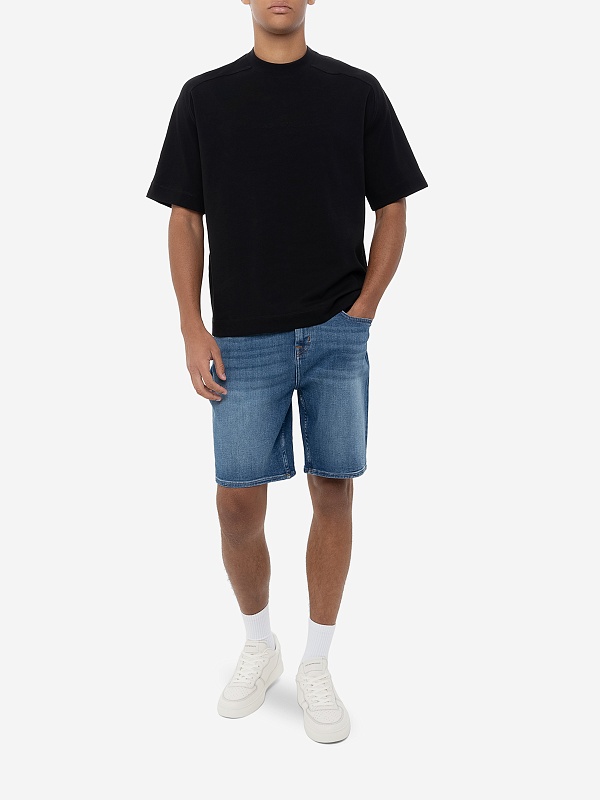 Шорты муж 7 For All Mankind JSSRA500VI MID BLUE - 2