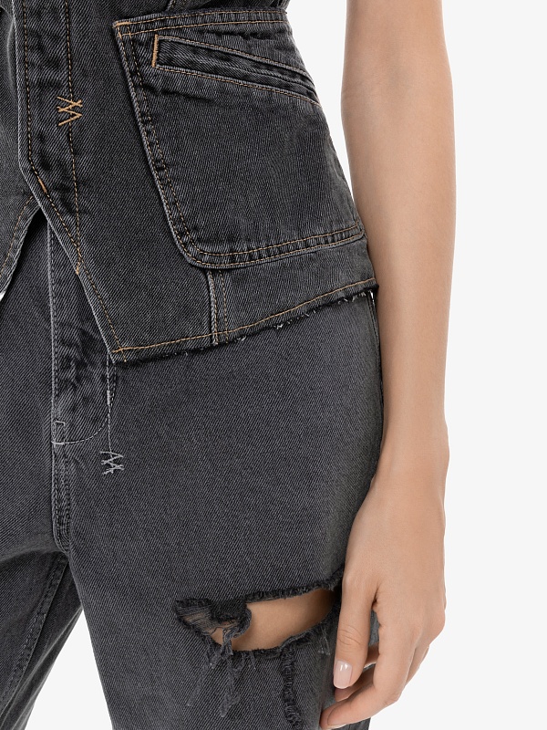 Джинсы жен Ksubi WSP25DJ001 GREY - 4