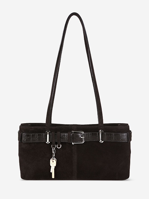 Сумка жен OSOI 25FB05007280 SUEDE MOCHA COMBI - 0
