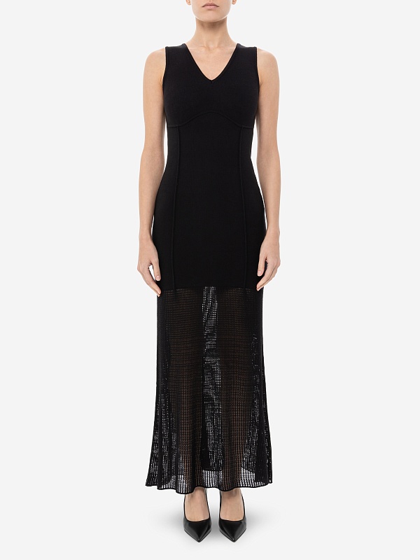 Платье жен Burka kn25-d001 (170-176) Черный - 2