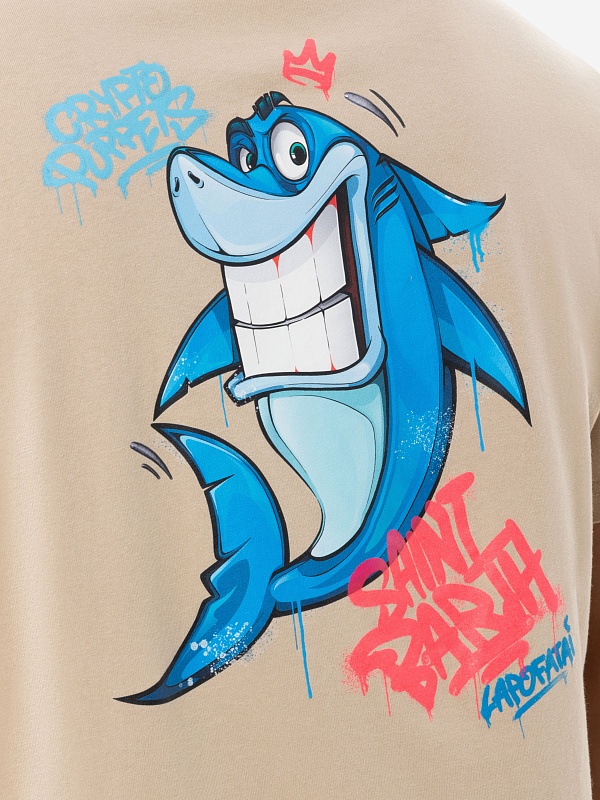 Футболка муж MC2 Saint Barth TSHM001 05334H CPT SHARK 10H - 3