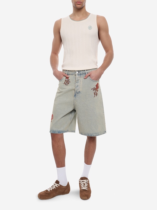 Майка муж Drôle de Monsieur K-TS319-CO267-OW OFF WHITE - 1