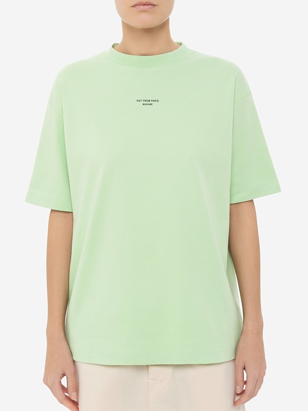 Футболка муж Drôle de Monsieur G-TS202-CO002-LGN LIGHT GREEN - 6