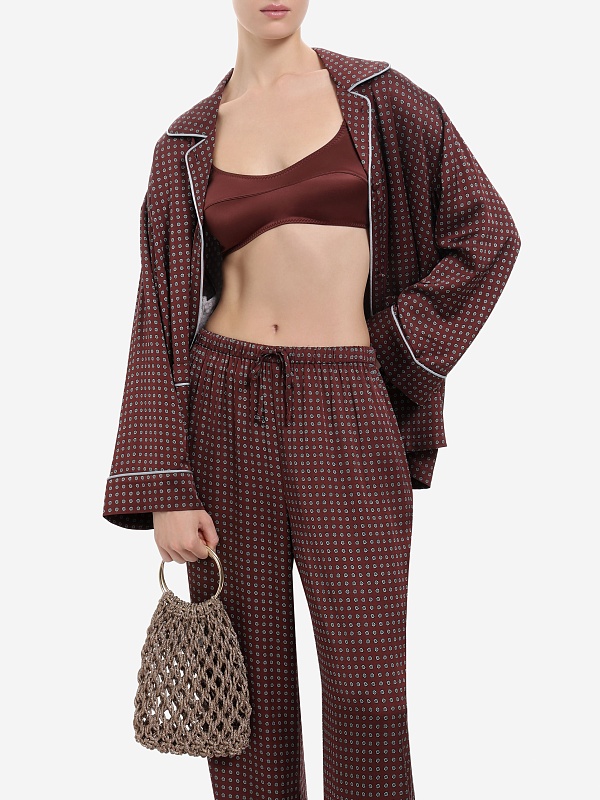 Рубашка пижамная жен Love Stories L2573177 800 brown - 2