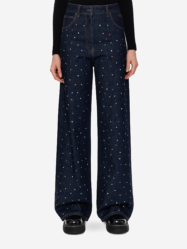 Джинсы жен MSGM 3741MDP235 247766 89 - 2