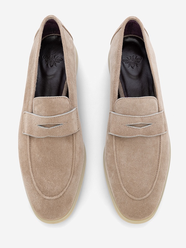 Лоферы жен Bougeotte LGSSUBOPALB Light Beige - 3
