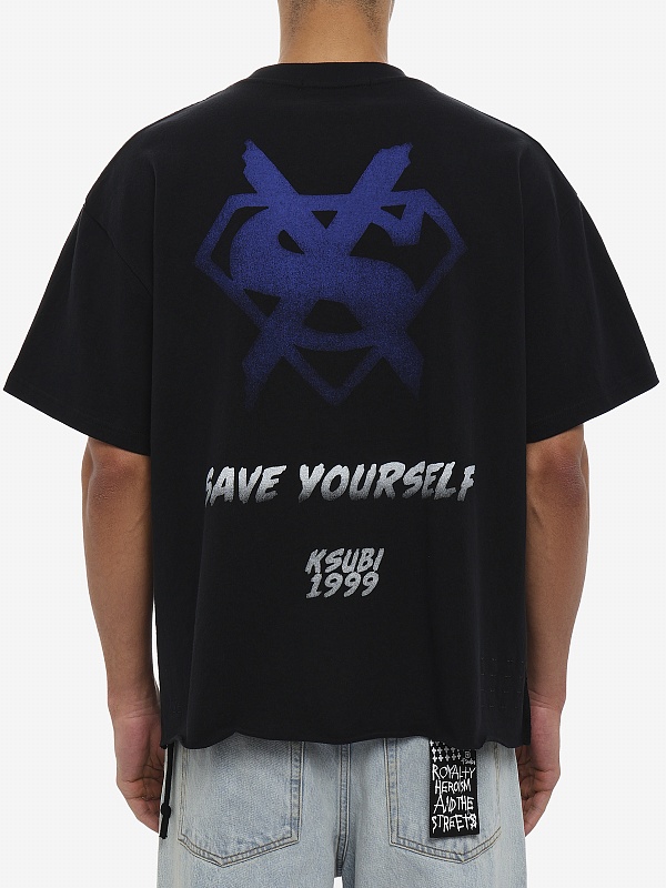 Футболка муж Ksubi MSP26TE033 Black - 5