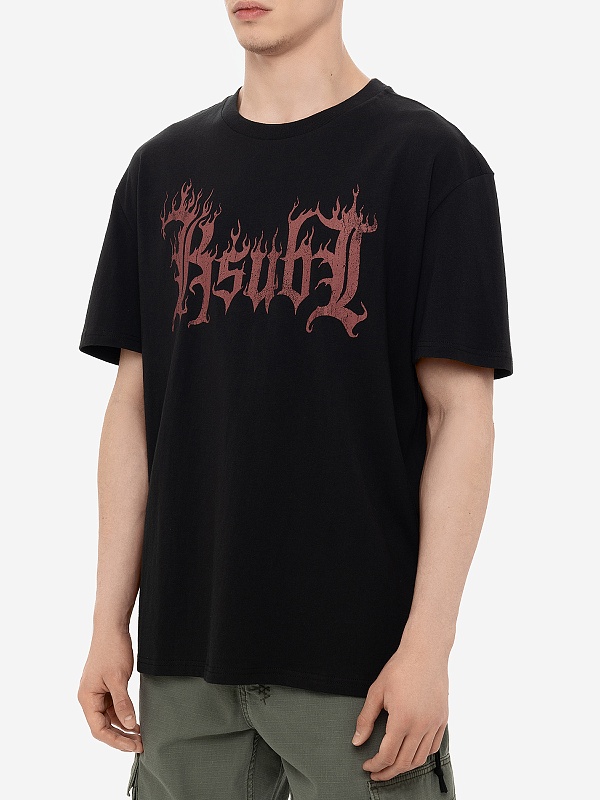 Футболка муж Ksubi MPS25TE043 BLACK - 3