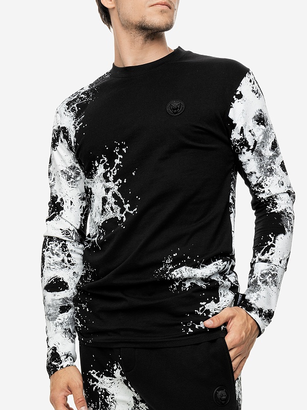Футболка с длинным рукавом муж Philipp Plein Sport FACC MTK6438 SJY001N 02 - 2