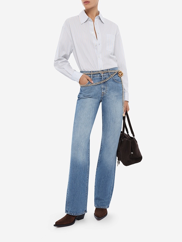 Джинсы жен 7 For All Mankind 7UE60E52 U73NX SKYFROST - 1