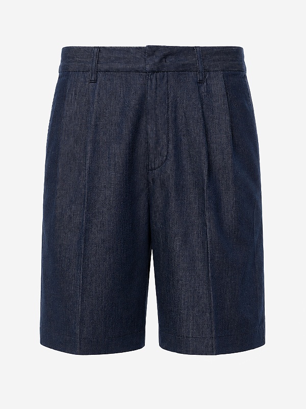 Шорты муж Emporio Armani EM005883 AF25638 MB001 BLUE DENIM - 0