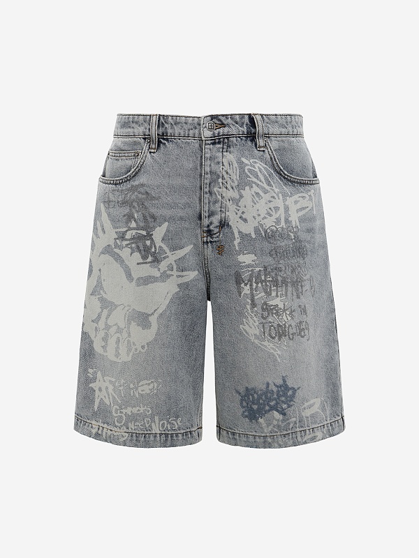 Шорты муж Ksubi MPS26WA010 denim - 0