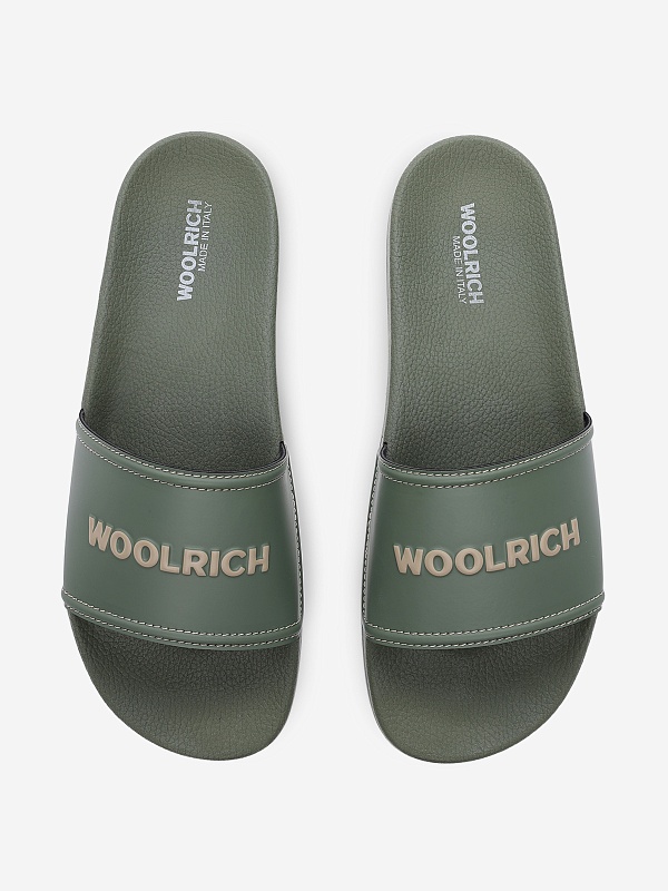 Шлепанцы муж Woolrich WFM261.070.2G0.1Z OLIVA - 3