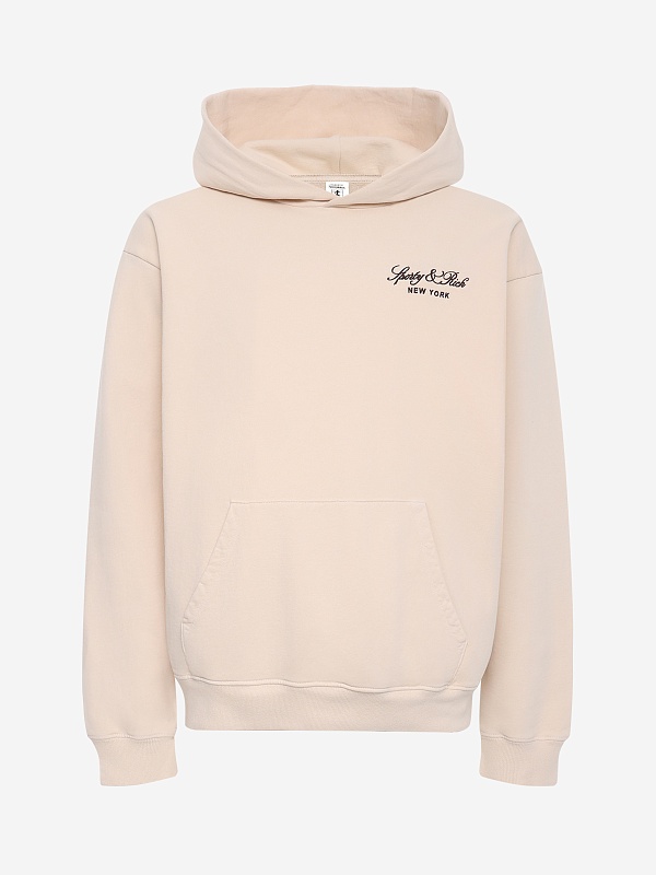 Худи унисекс Sporty & Rich ST09165232WH37 Ecru - 0