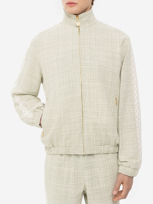 Бомбер муж Drôle de Monsieur G-JT214-CO186-LGN LIGHT GREEN - 3