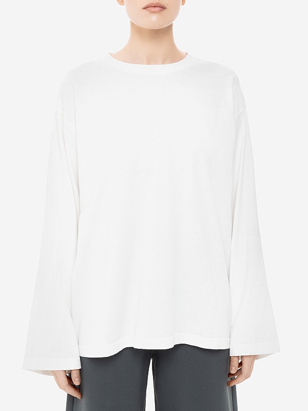 Лонгслив жен MM6 S52GC0307 S23962 101 - 3