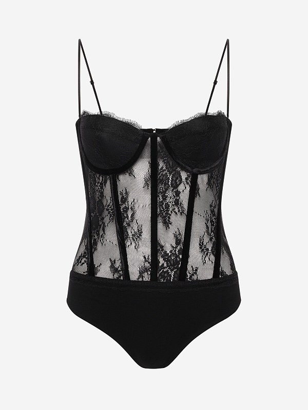 Боди жен Retrofete 10119 BLK - 0