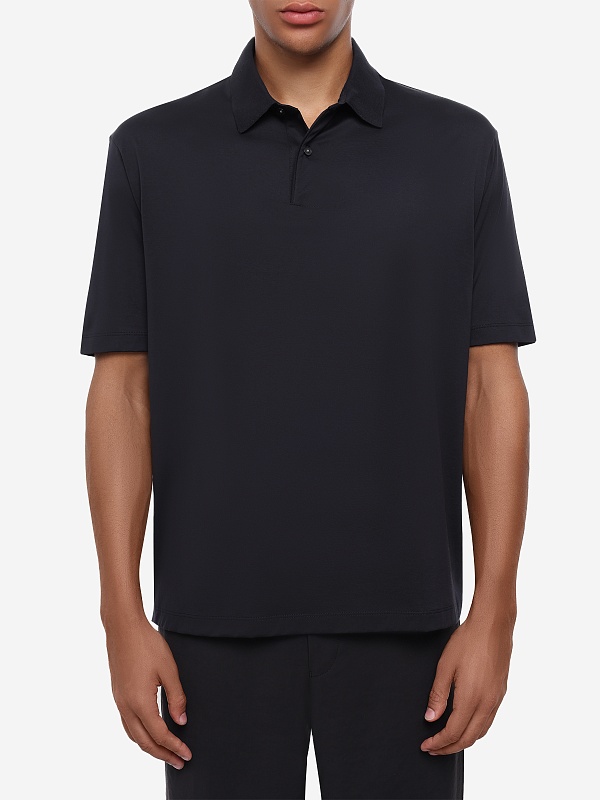 Поло муж Emporio Armani EM004915 AF24470 UB118 BLUE NAVY - 3